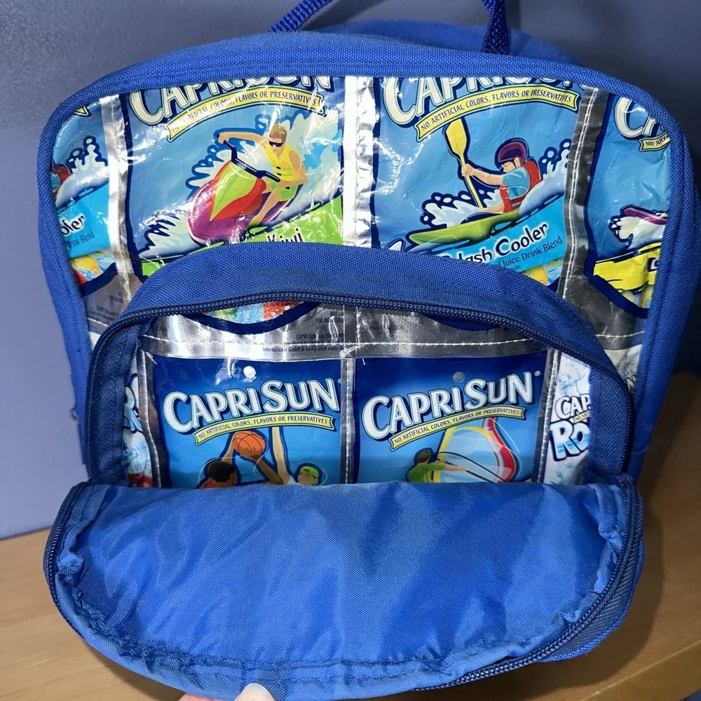 Retro‎ Y2K Terracycle CapriSun Backpack Sports Edition Great Mix Back To School!